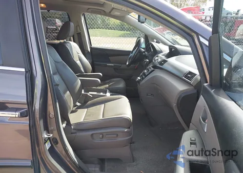 2013 Honda Odyssey Ex-L из США, поврежденный, VIN 5FNRL5H64DB033742